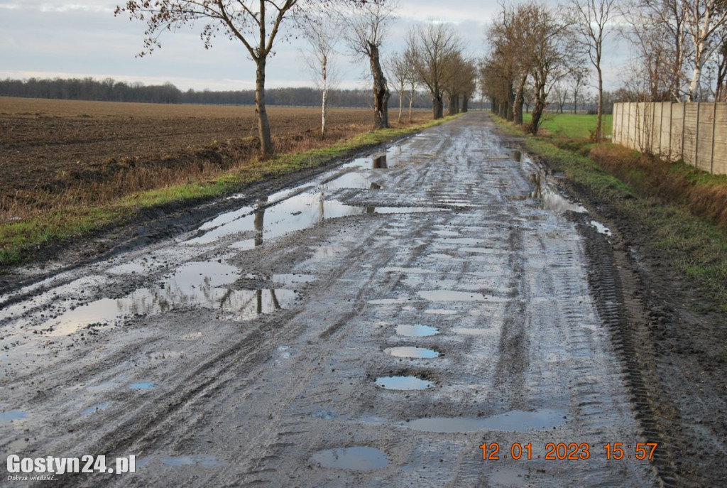 Zdjęcia drogi Babkowice-Zalesie Małe wykonane przez Czytelnika