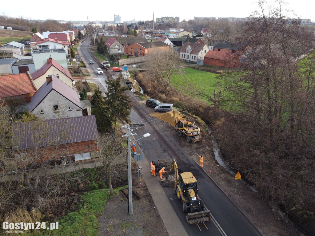 Przebudowa drogi powiatowej w Brzeziu