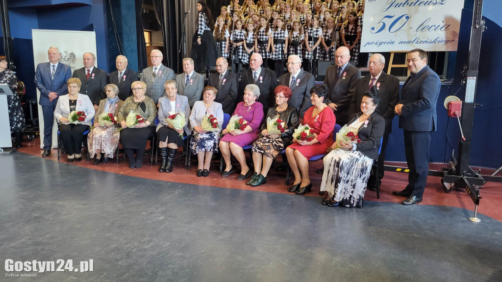 Złote Gody par z gminy Gostyń