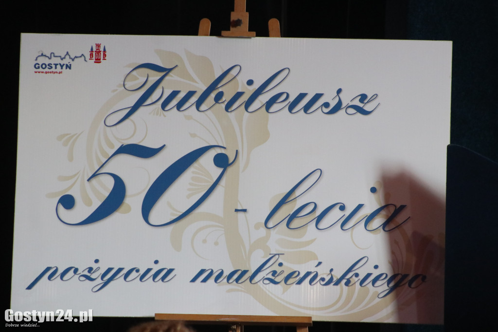 Złote Gody par z gminy Gostyń
