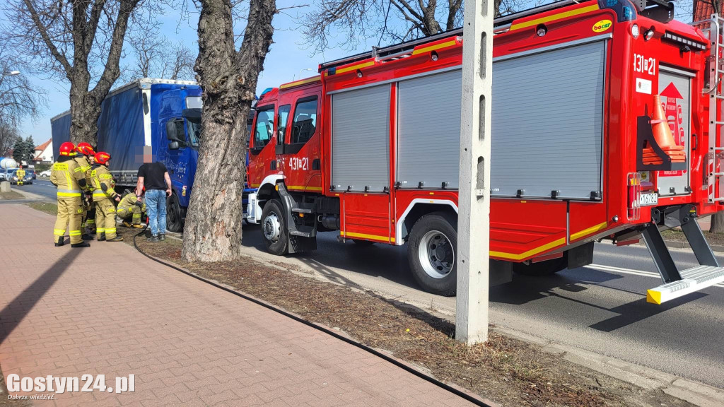 Pożar samochodu wypełnionego papierem na ul. Poznańskiej