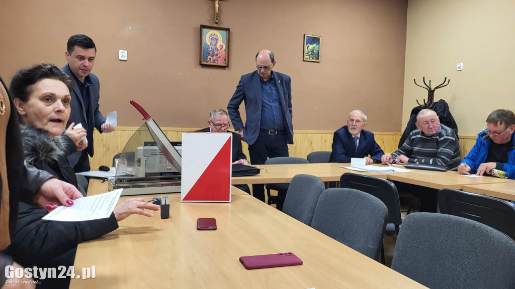 Wybory sołeckie we wsi Drzewce