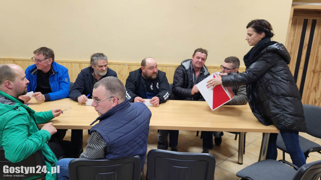 Wybory sołeckie we wsi Drzewce