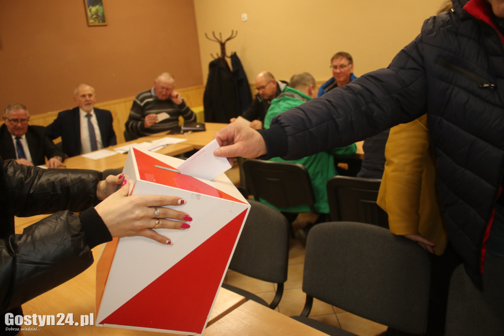 Wybory sołeckie we wsi Drzewce
