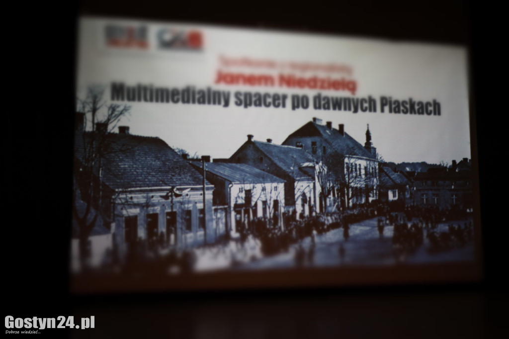 Multimedialny spacer po Piaskach z Janem Niedziela