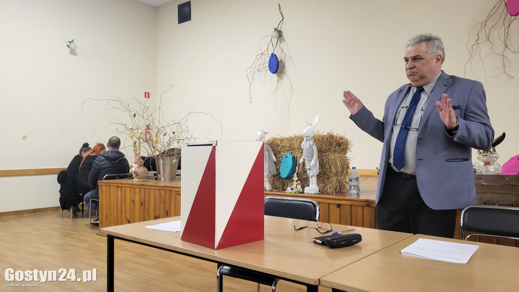 Wybory sołeckie we wsi Łęka Wielka