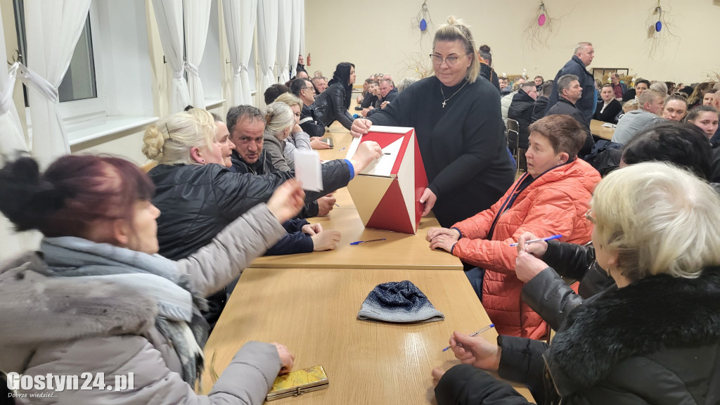 Wybory sołeckie we wsi Łęka Wielka