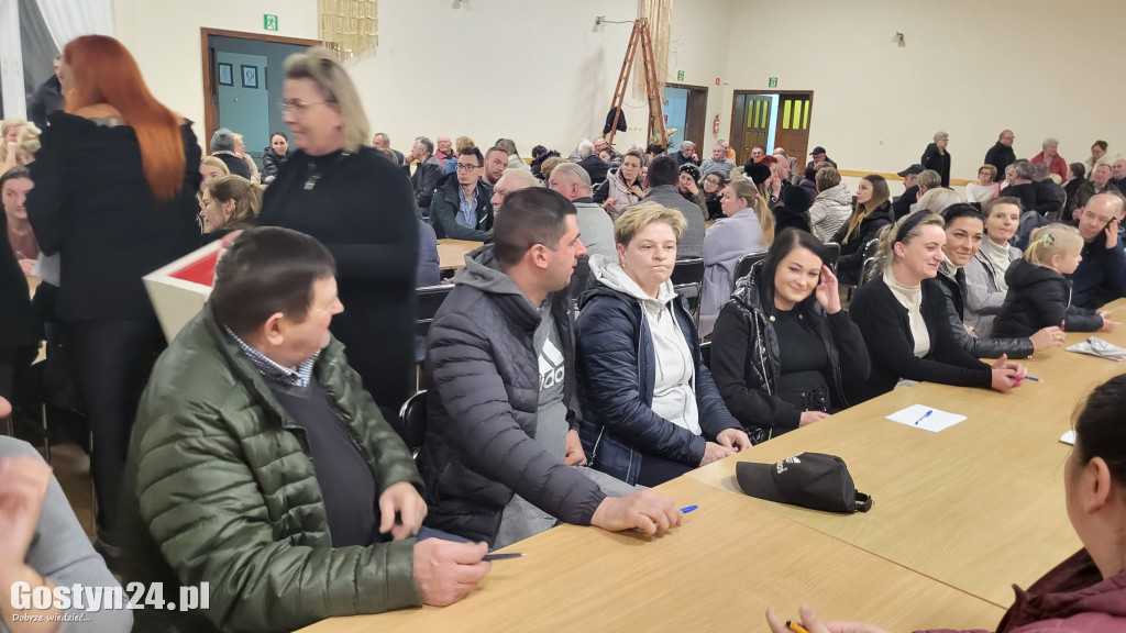 Wybory sołeckie we wsi Łęka Wielka