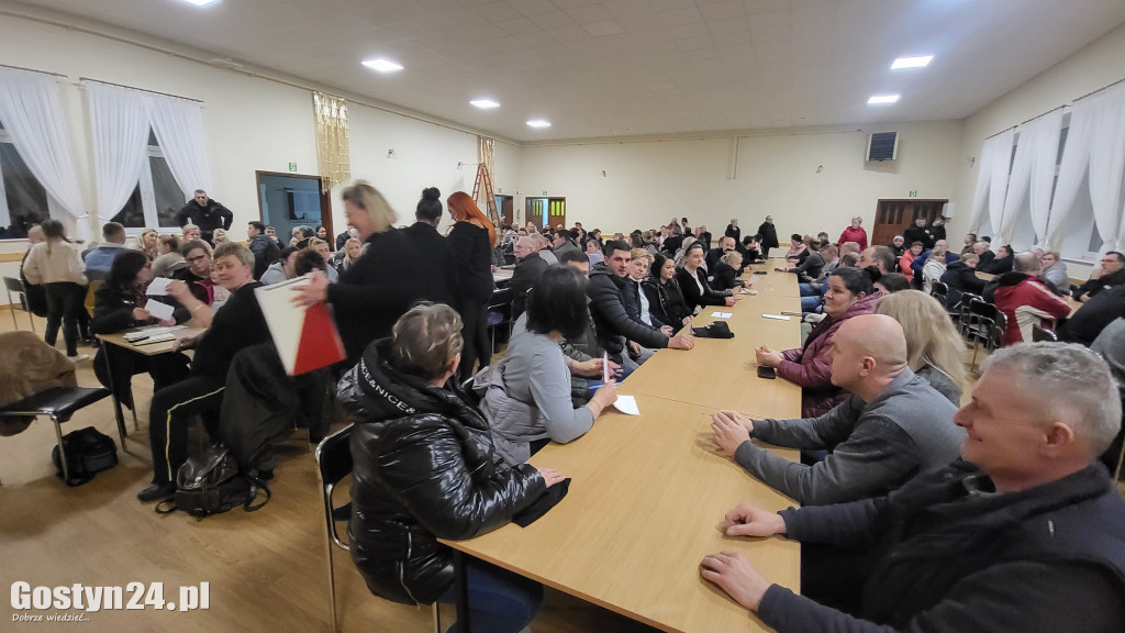 Wybory sołeckie we wsi Łęka Wielka