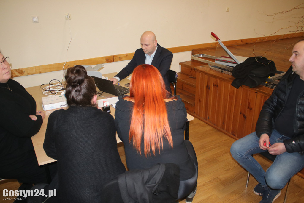 Wybory sołeckie we wsi Łęka Wielka
