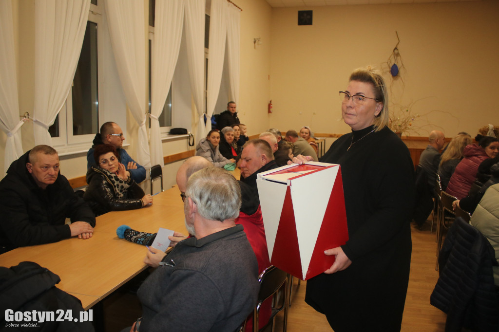Wybory sołeckie we wsi Łęka Wielka