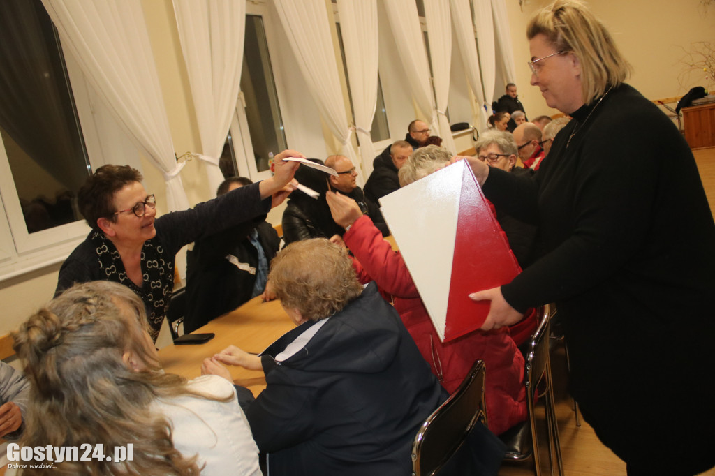 Wybory sołeckie we wsi Łęka Wielka