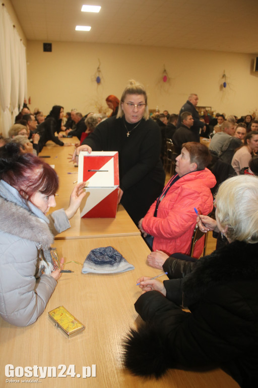 Wybory sołeckie we wsi Łęka Wielka