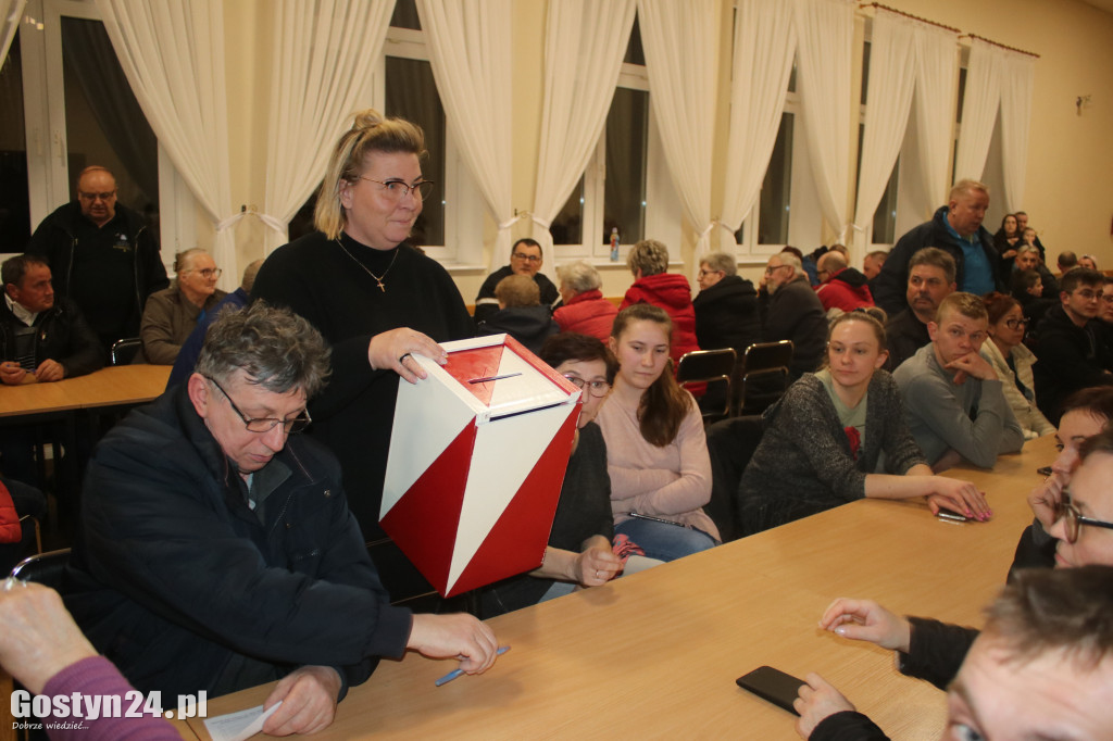 Wybory sołeckie we wsi Łęka Wielka