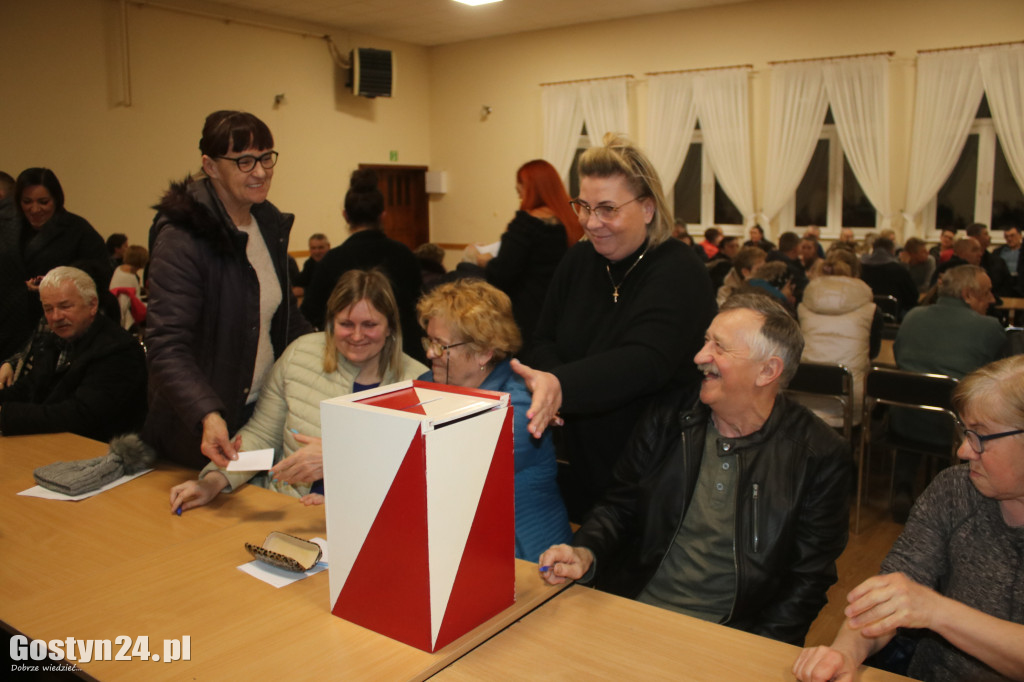 Wybory sołeckie we wsi Łęka Wielka