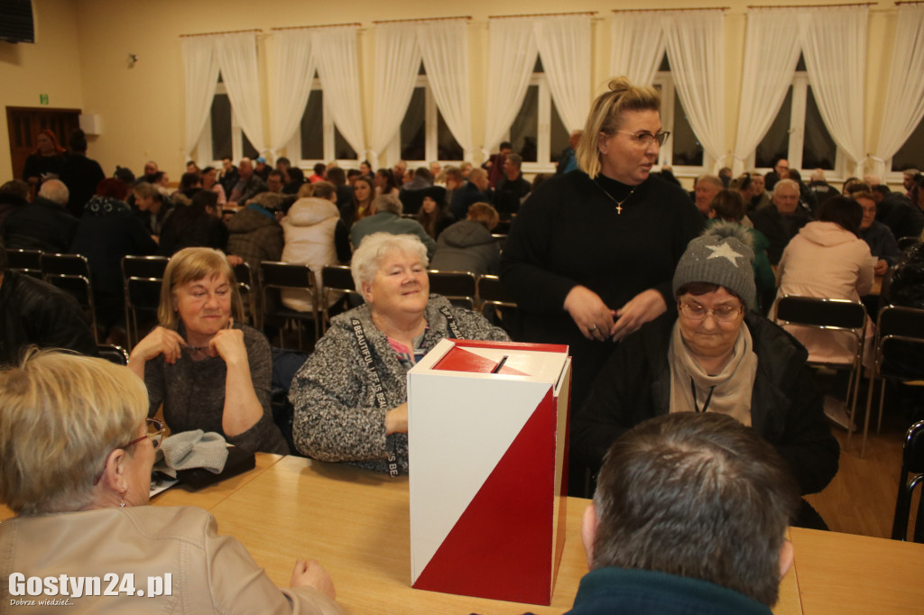 Wybory sołeckie we wsi Łęka Wielka