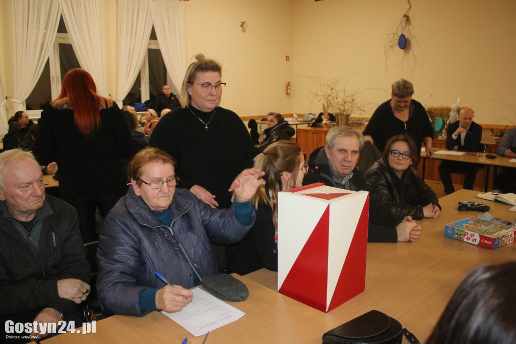 Wybory sołeckie we wsi Łęka Wielka