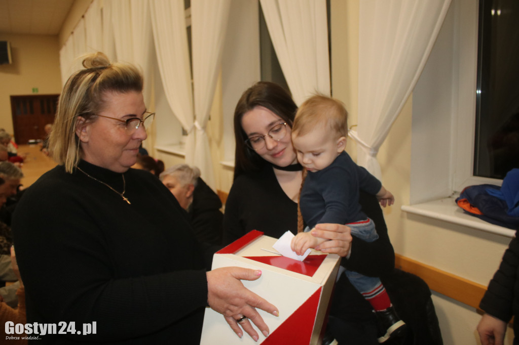 Wybory sołeckie we wsi Łęka Wielka