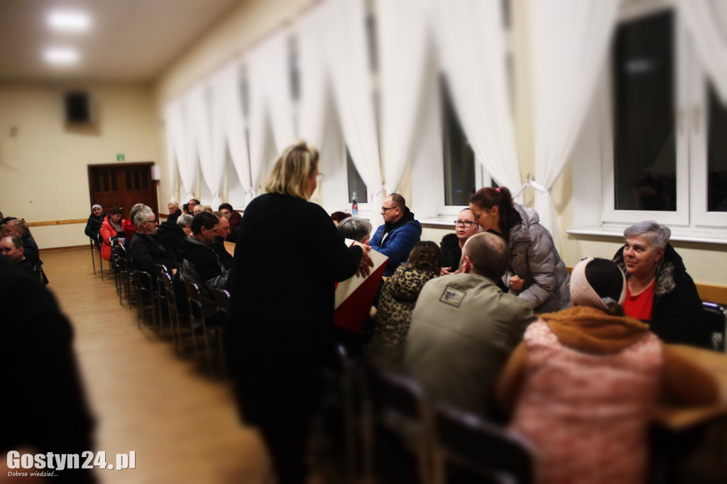 Wybory sołeckie we wsi Łęka Wielka