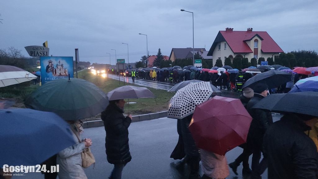 Gostyńska Droga Krzyżowa i nowy krzyż przy obwodnicy