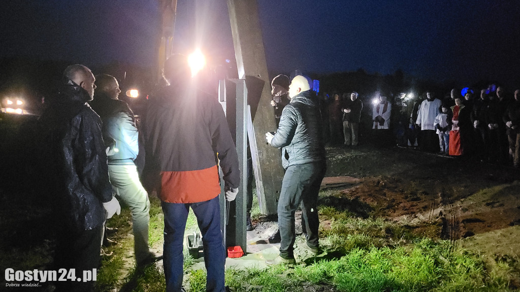 Gostyńska Droga Krzyżowa i nowy krzyż przy obwodnicy
