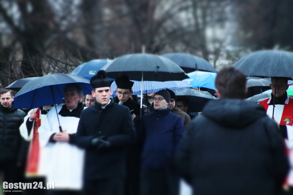 Gostyńska Droga Krzyżowa i nowy krzyż przy obwodnicy