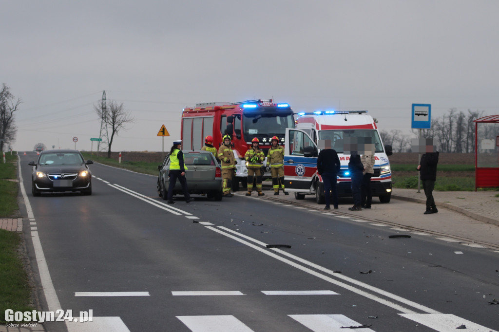 Zdarzenie drogowe na DW434 w Kuczynie