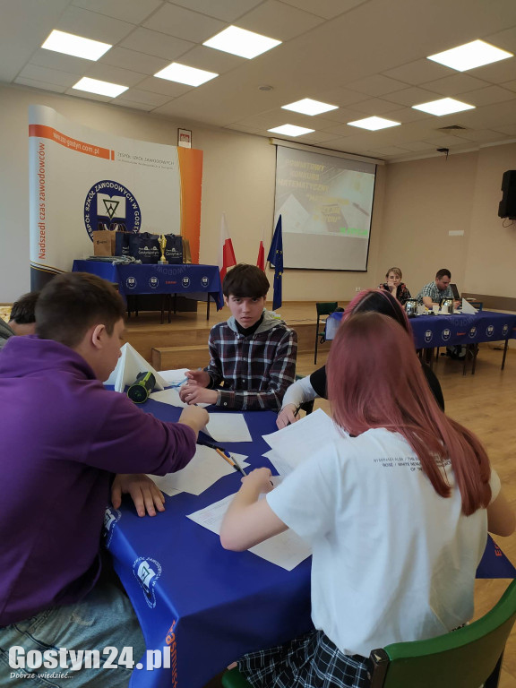  Powiatowy Konkurs Matematyczny w ZSZ Gostyń