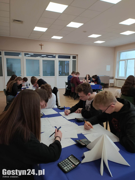 Powiatowy Konkurs Matematyczny w ZSZ Gostyń