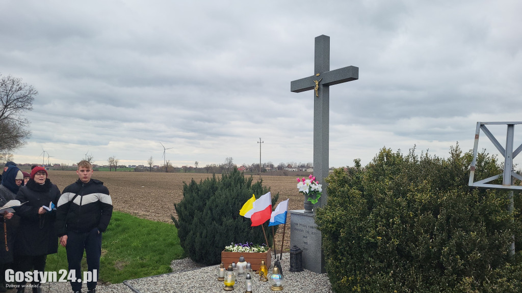 Marsz w obronie Jana Pawła II w Bodzewku Drugim