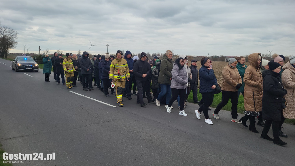 Marsz w obronie Jana Pawła II w Bodzewku Drugim