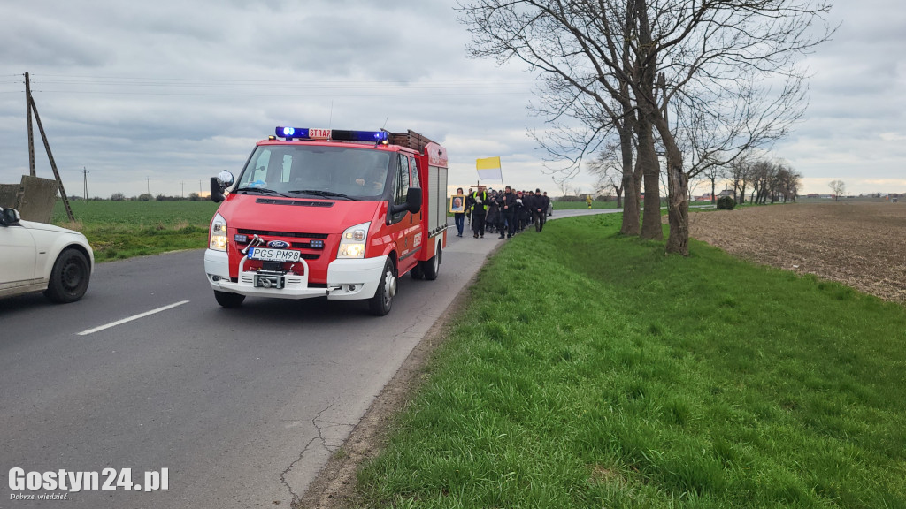 Marsz w obronie Jana Pawła II w Bodzewku Drugim