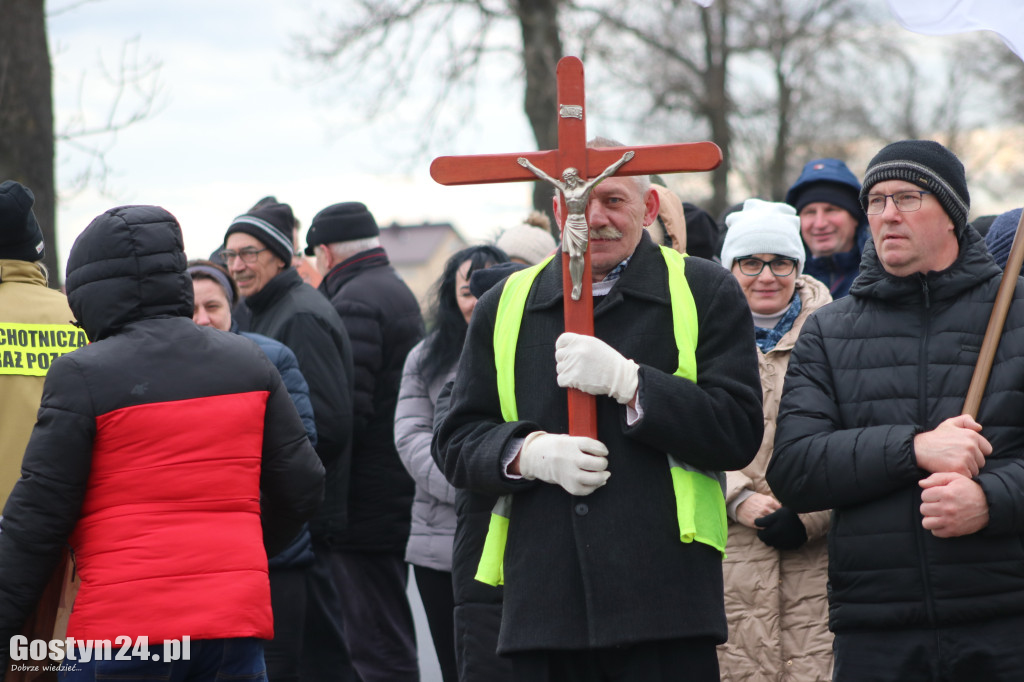 Marsz w obronie Jana Pawła II w Bodzewku Drugim