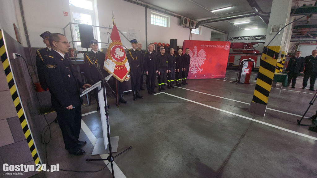 Wręczenie promes dla OSP w Gostyniu