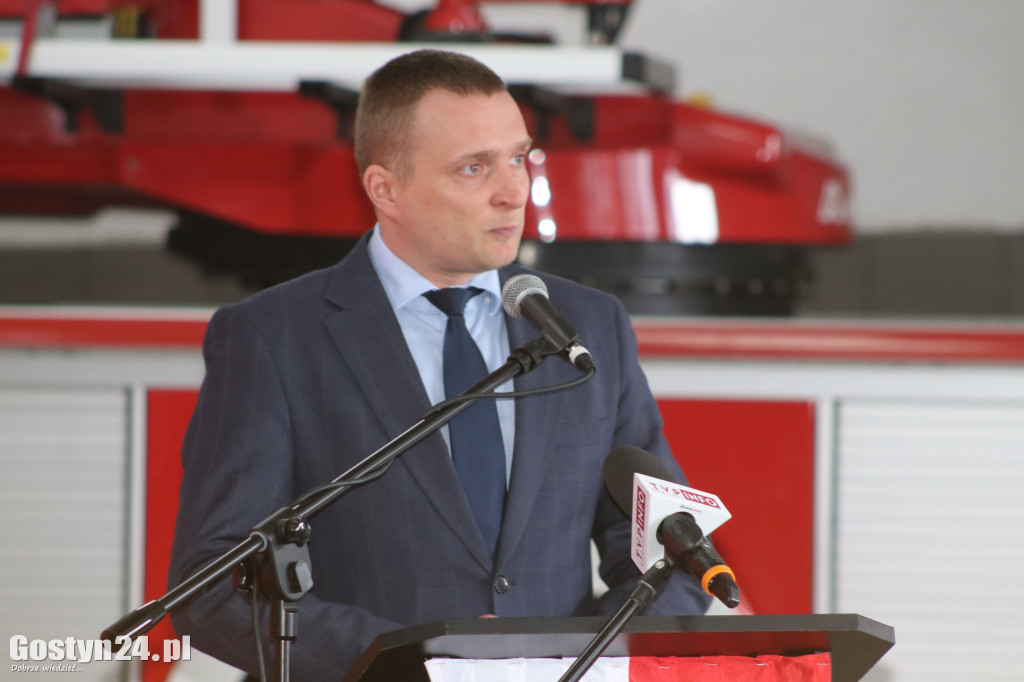 Wręczenie promes dla OSP w Gostyniu