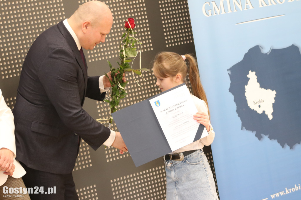 Nagrody sportowe w gminie Krobia rozdane