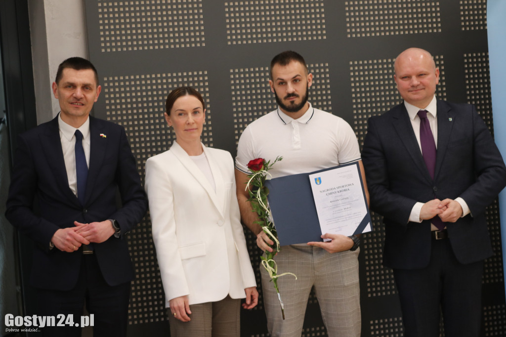 Nagrody sportowe w gminie Krobia rozdane