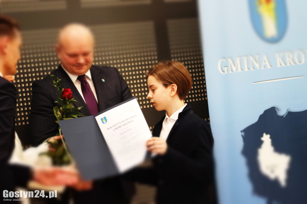 Nagrody sportowe w gminie Krobia rozdane