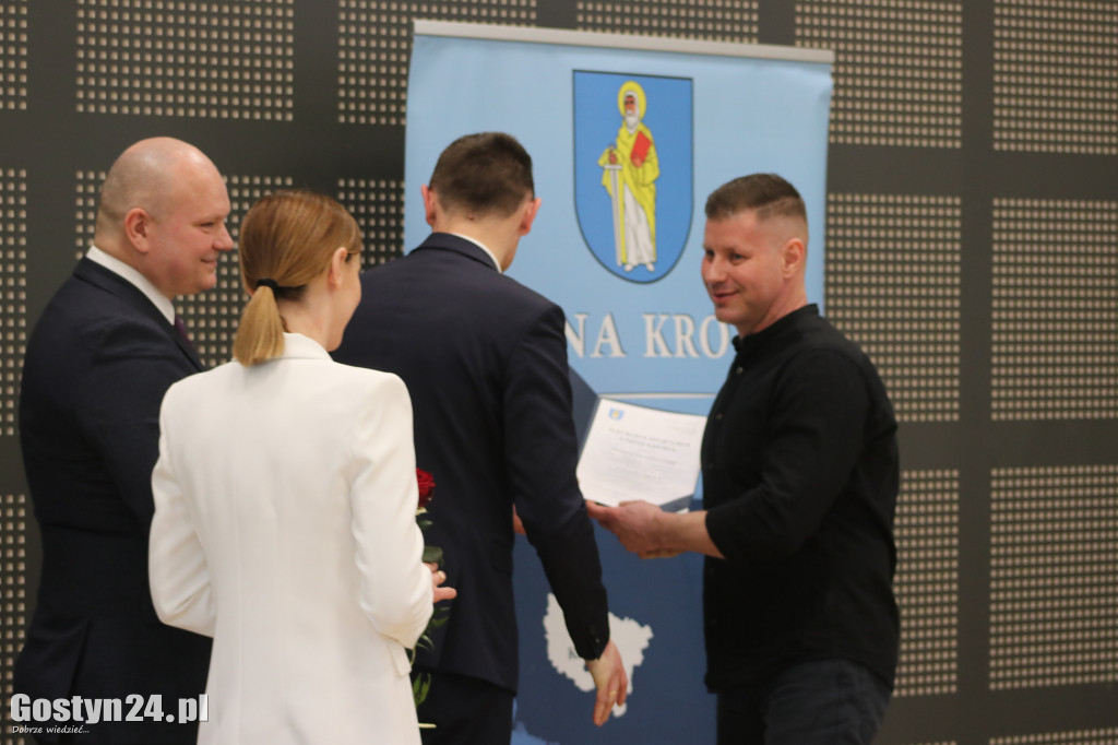 Nagrody sportowe w gminie Krobia rozdane
