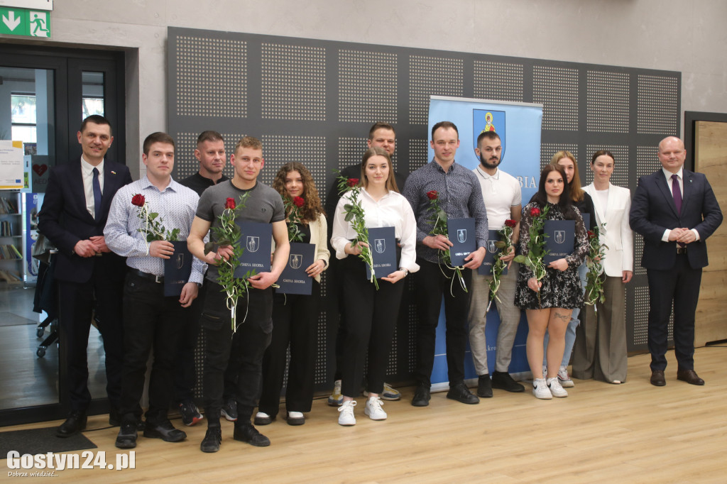 Nagrody sportowe w gminie Krobia rozdane