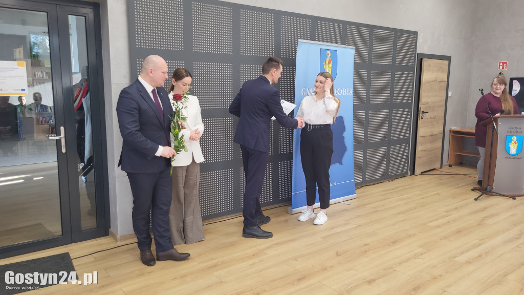 Nagrody sportowe w gminie Krobia rozdane