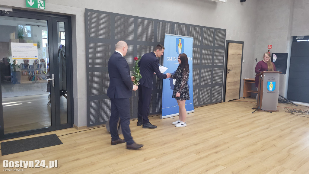 Nagrody sportowe w gminie Krobia rozdane