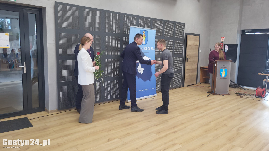 Nagrody sportowe w gminie Krobia rozdane