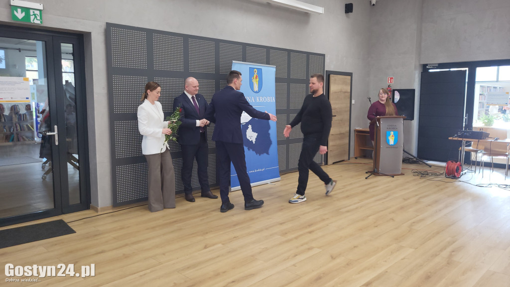 Nagrody sportowe w gminie Krobia rozdane