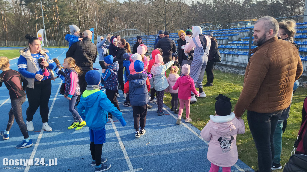 Biega Zająca na gostyńskim stadionie