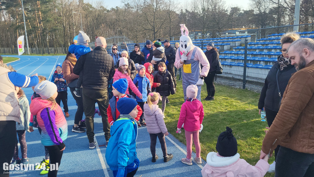 Biega Zająca na gostyńskim stadionie