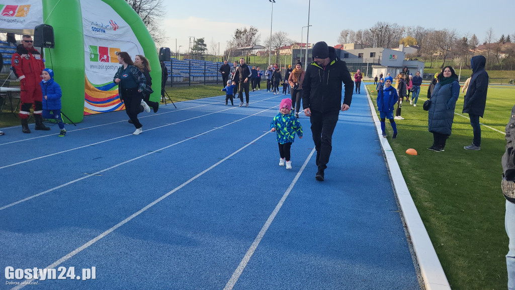 Biega Zająca na gostyńskim stadionie