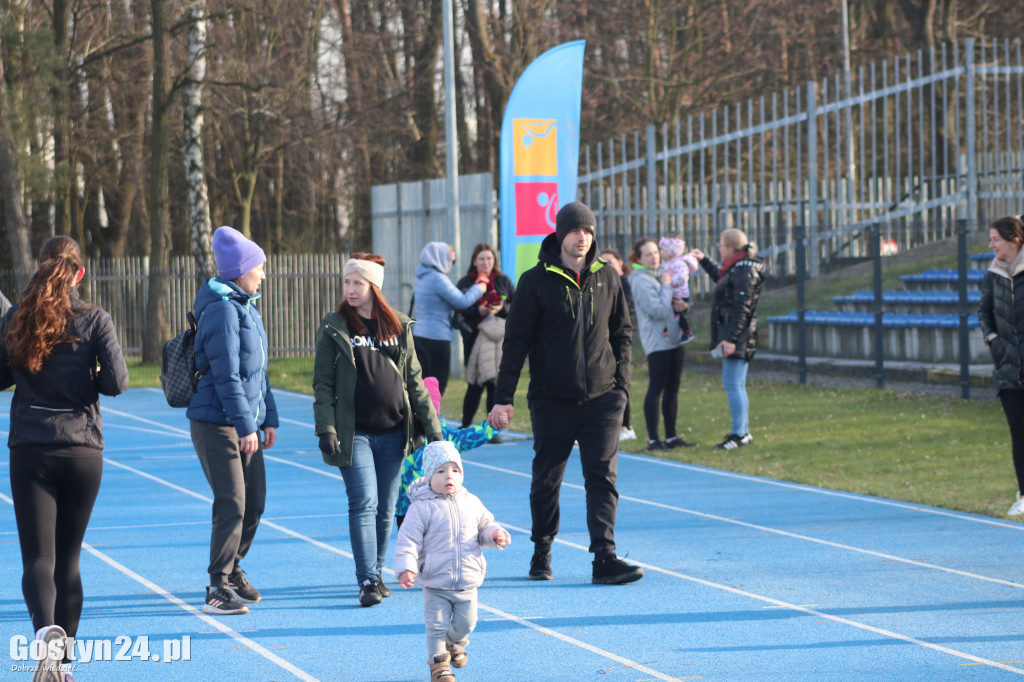 Biega Zająca na gostyńskim stadionie