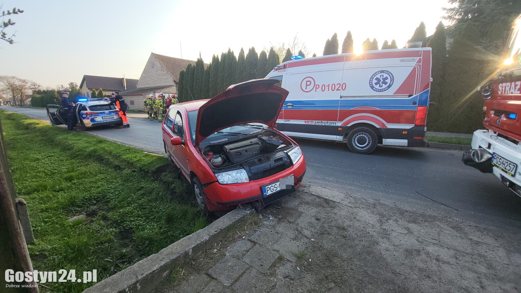Zdarzenie z udziałem pijanego kierowcy w Czeluścinie