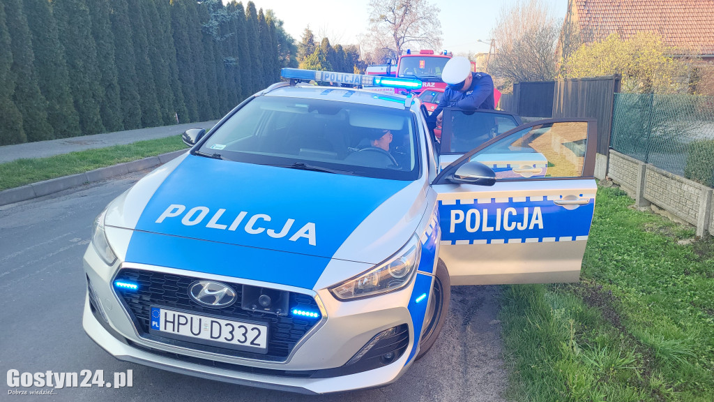 Zdarzenie z udziałem pijanego kierowcy w Czeluścinie